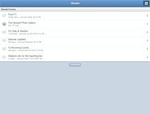 Tablet Screenshot of forum.stoxnet.com